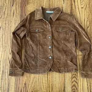 Bamboo Traders button up shirt jacket, size small